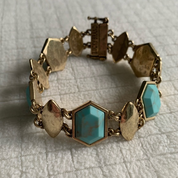 Lucky Brand turquoise bracelet - Picture 6 of 8